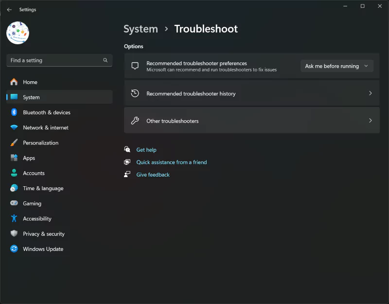 Troubleshooting the Problem